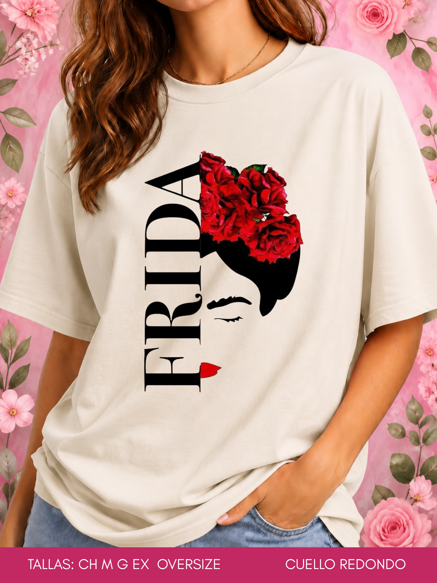PLAYERA FRIDA FLORES ROJAS