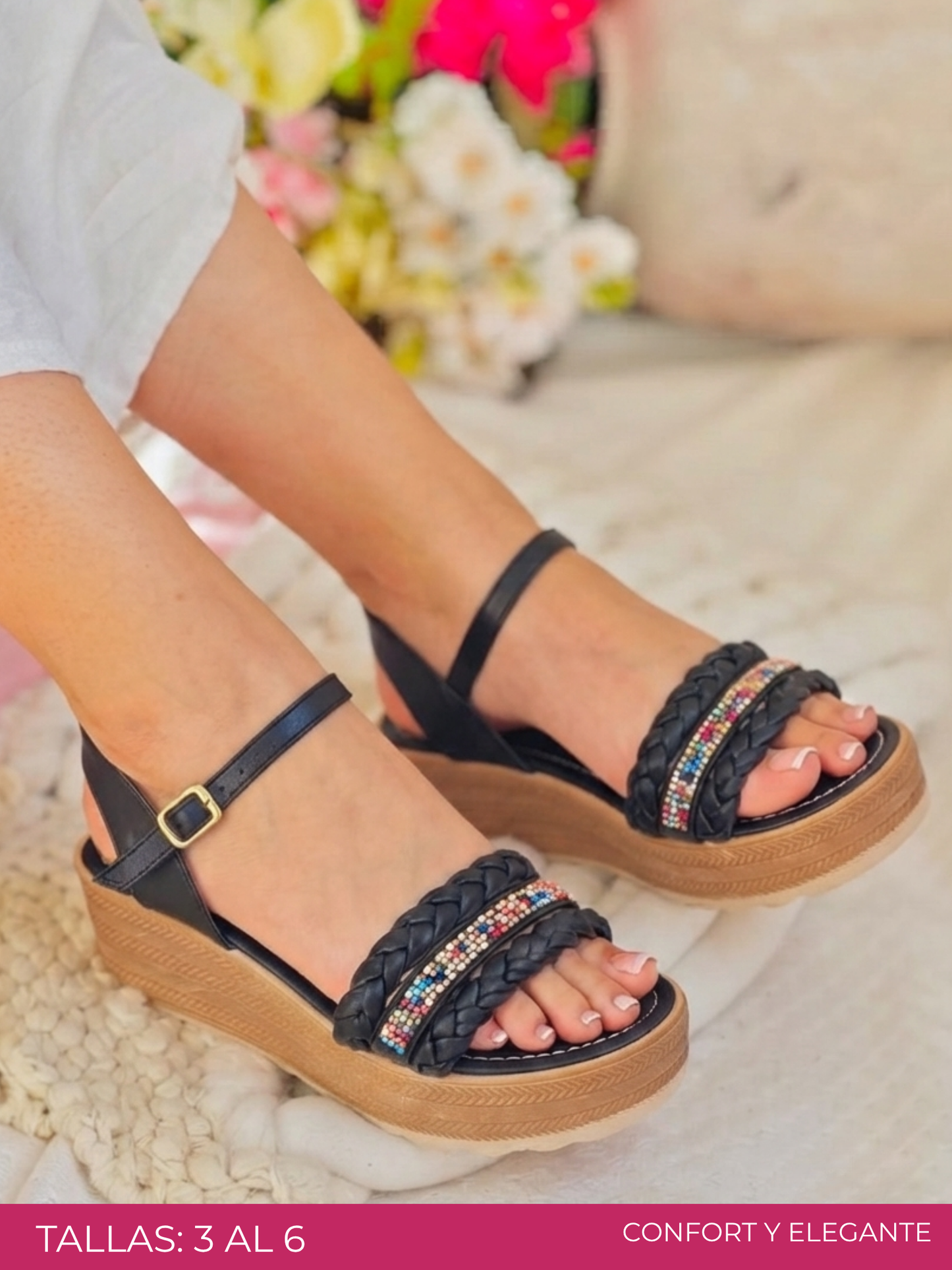 P CUQUIS TRENZA NEGRO