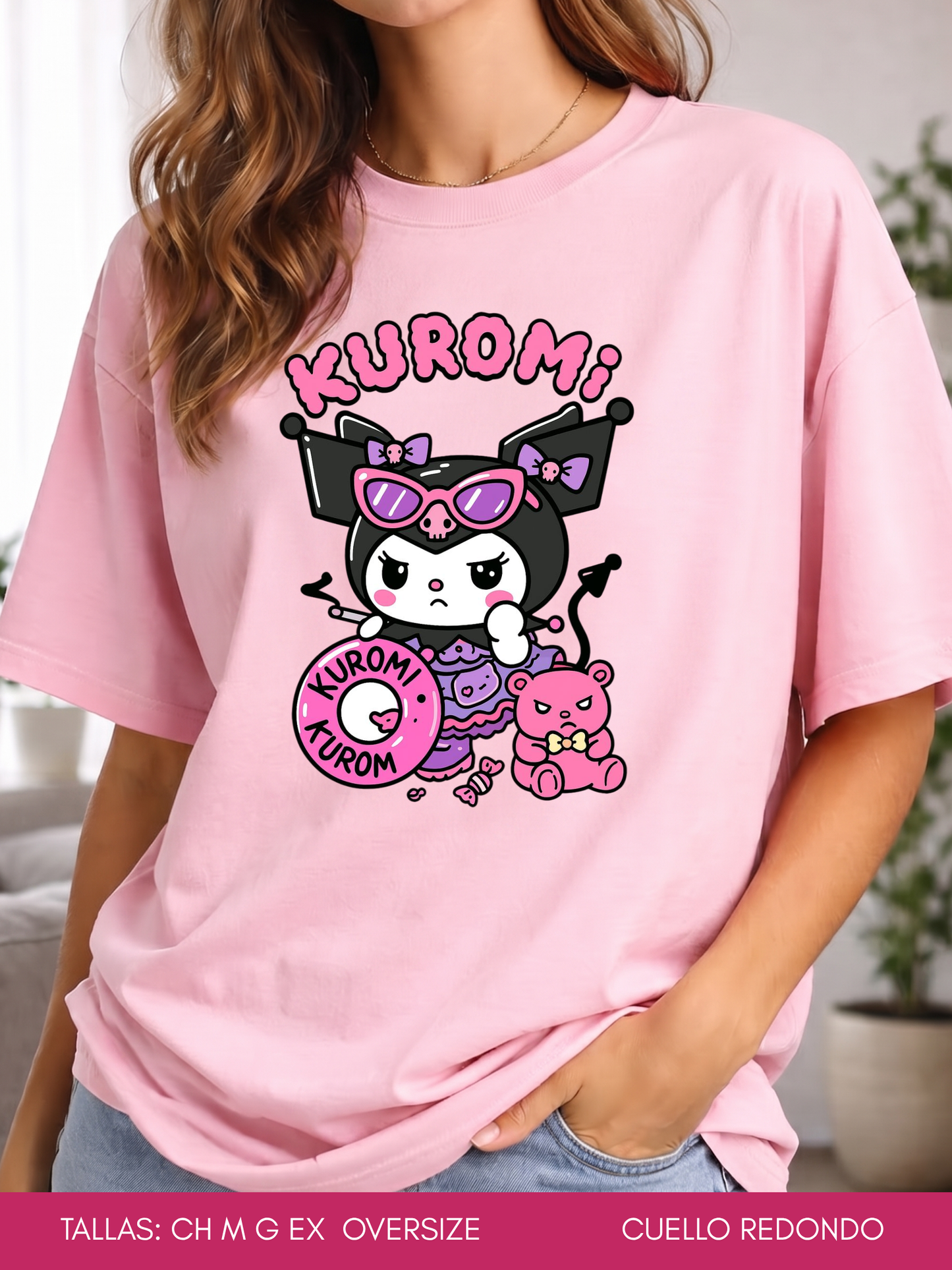 PLAYERA KUROMI LENTES