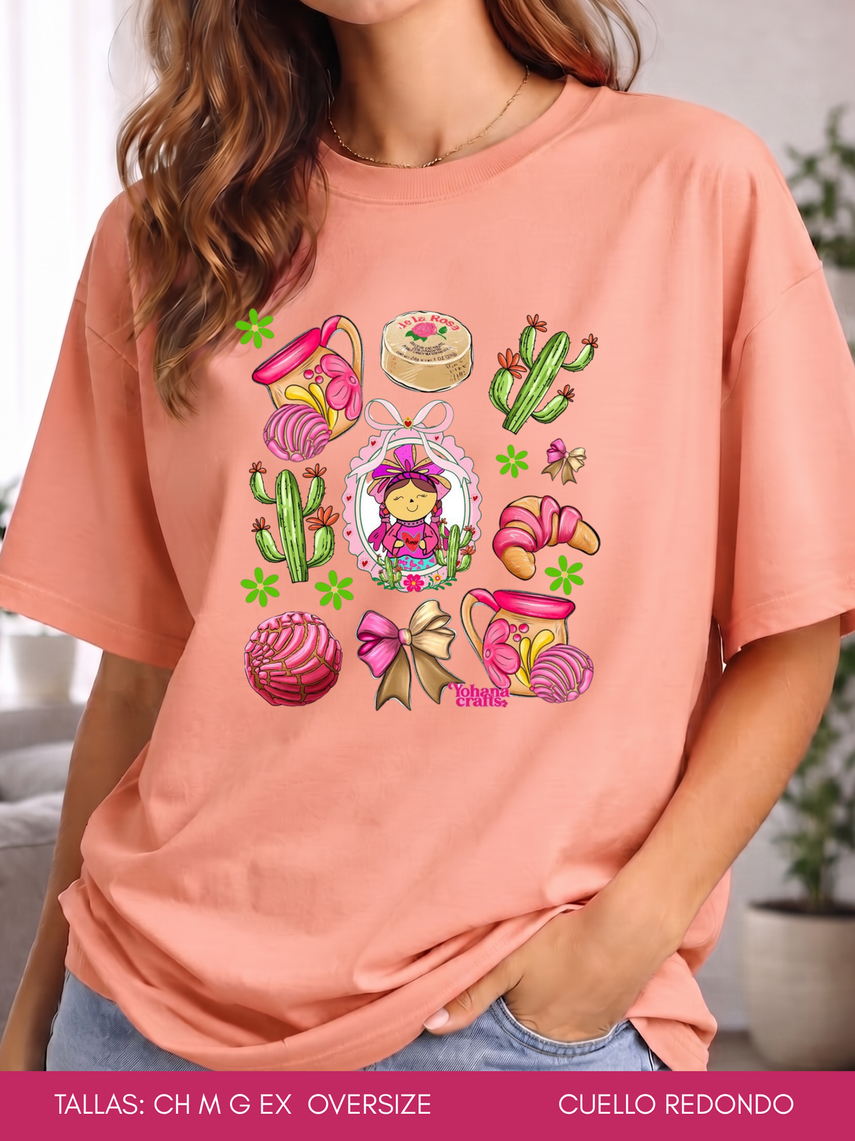 PLAYERA MARIA CACTUS