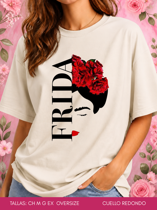PLAYERA FRIDA FLORES ROJAS
