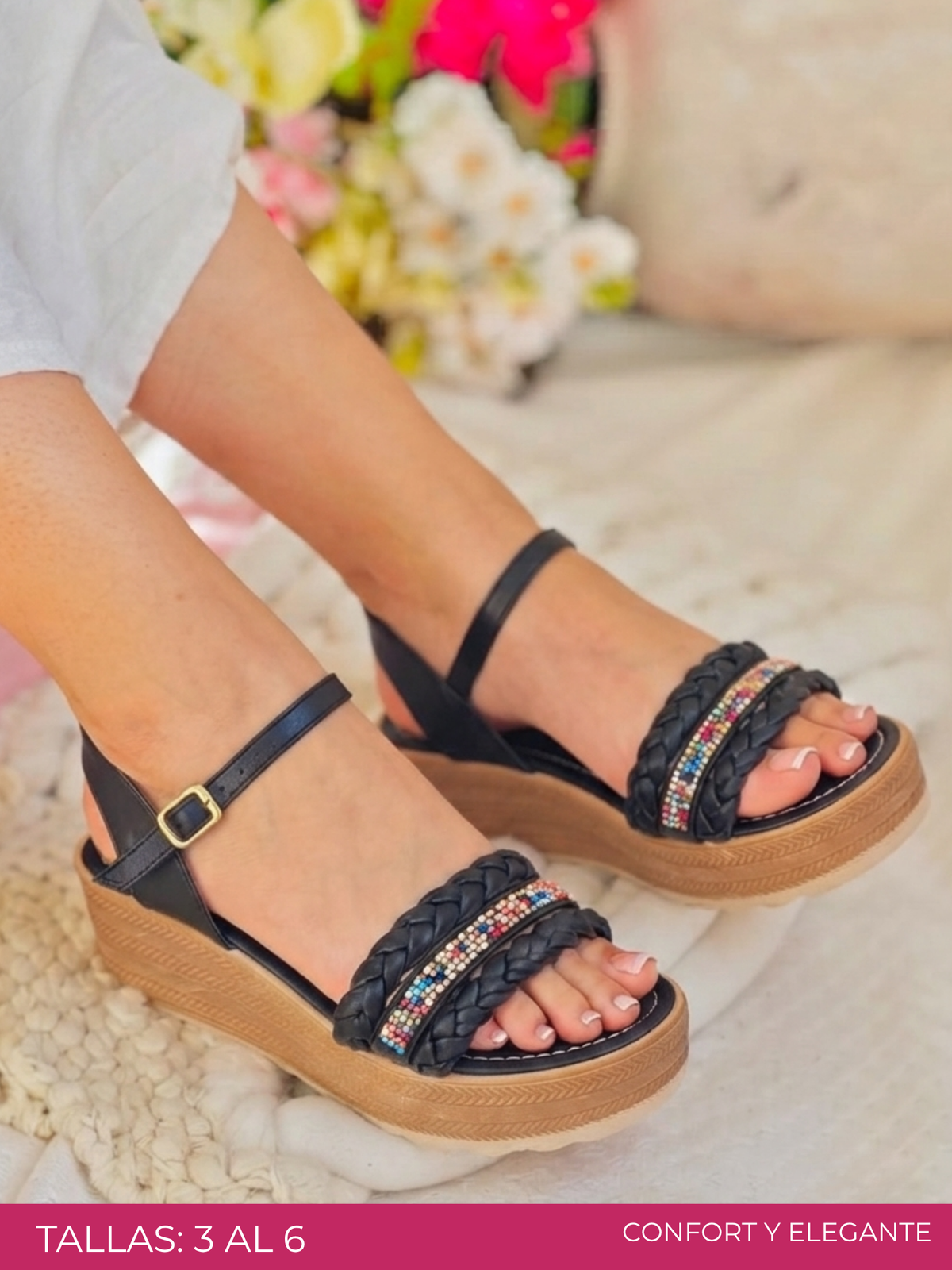 P CUQUIS TRENZA NEGRO