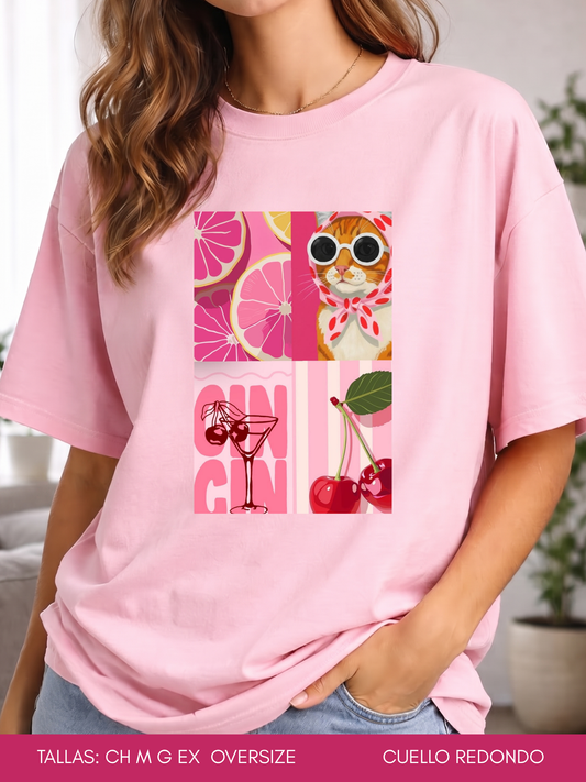 PLAYERA GATO TORONJAS