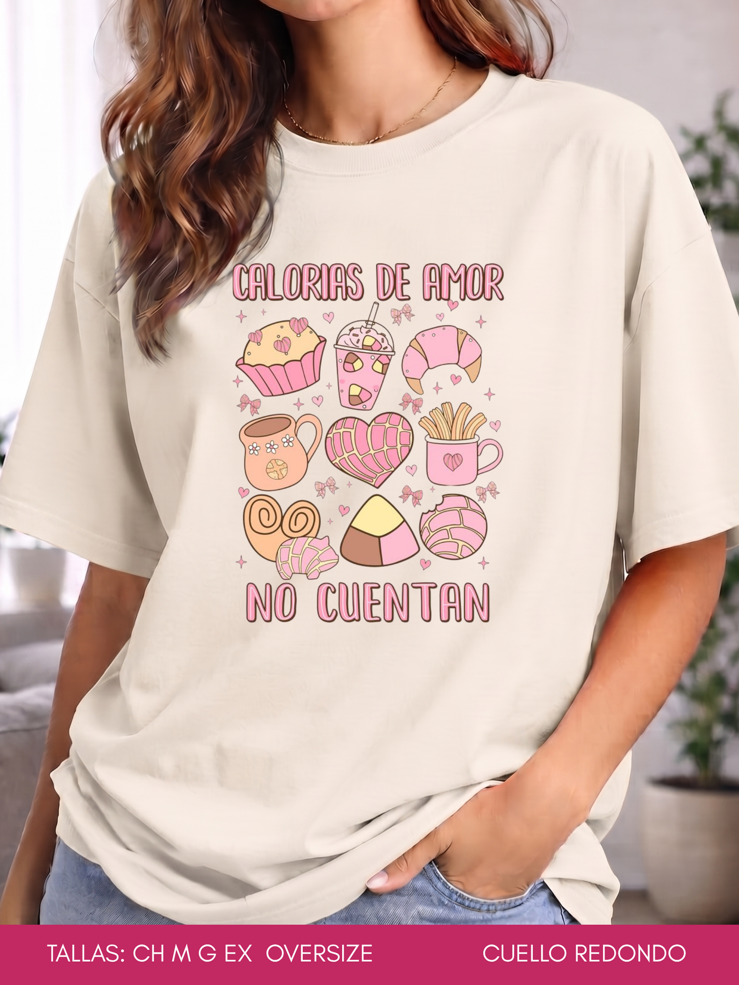 PLAYERA CALORIAS DE AMOR
