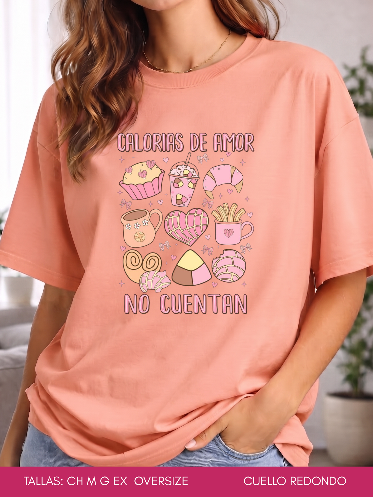 PLAYERA CALORIAS DE AMOR