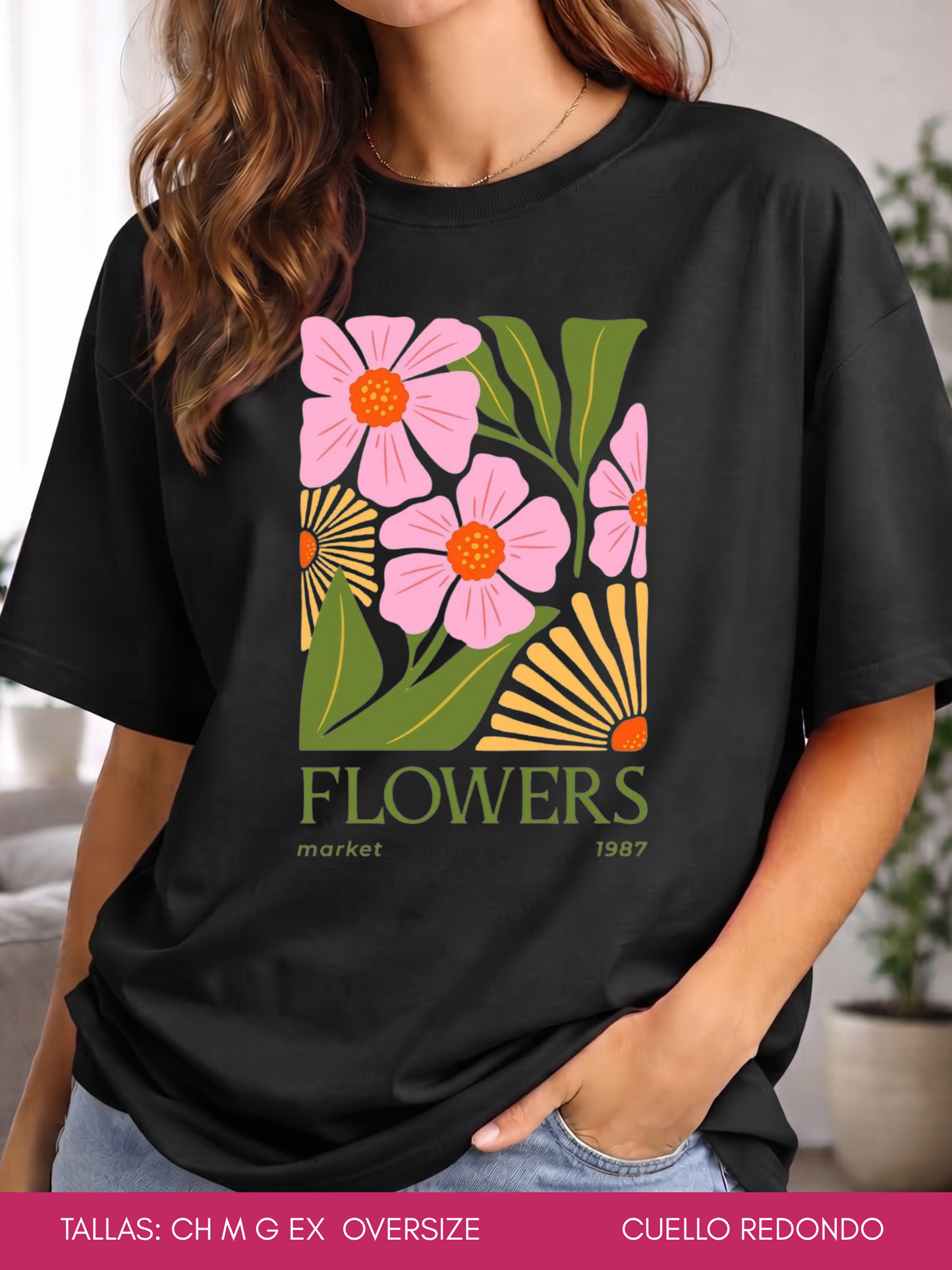 PLAYERA FLOWERS