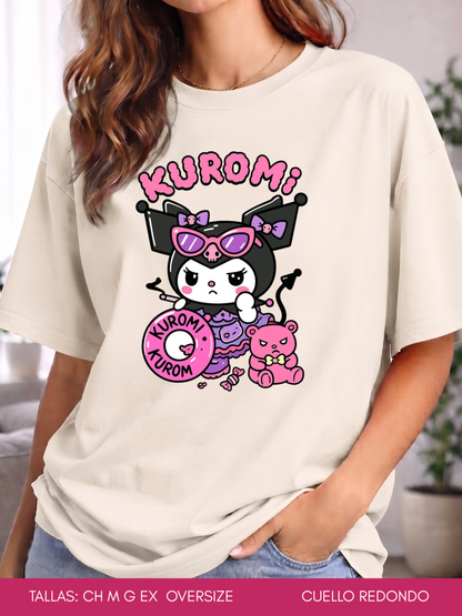 PLAYERA KUROMI LENTES