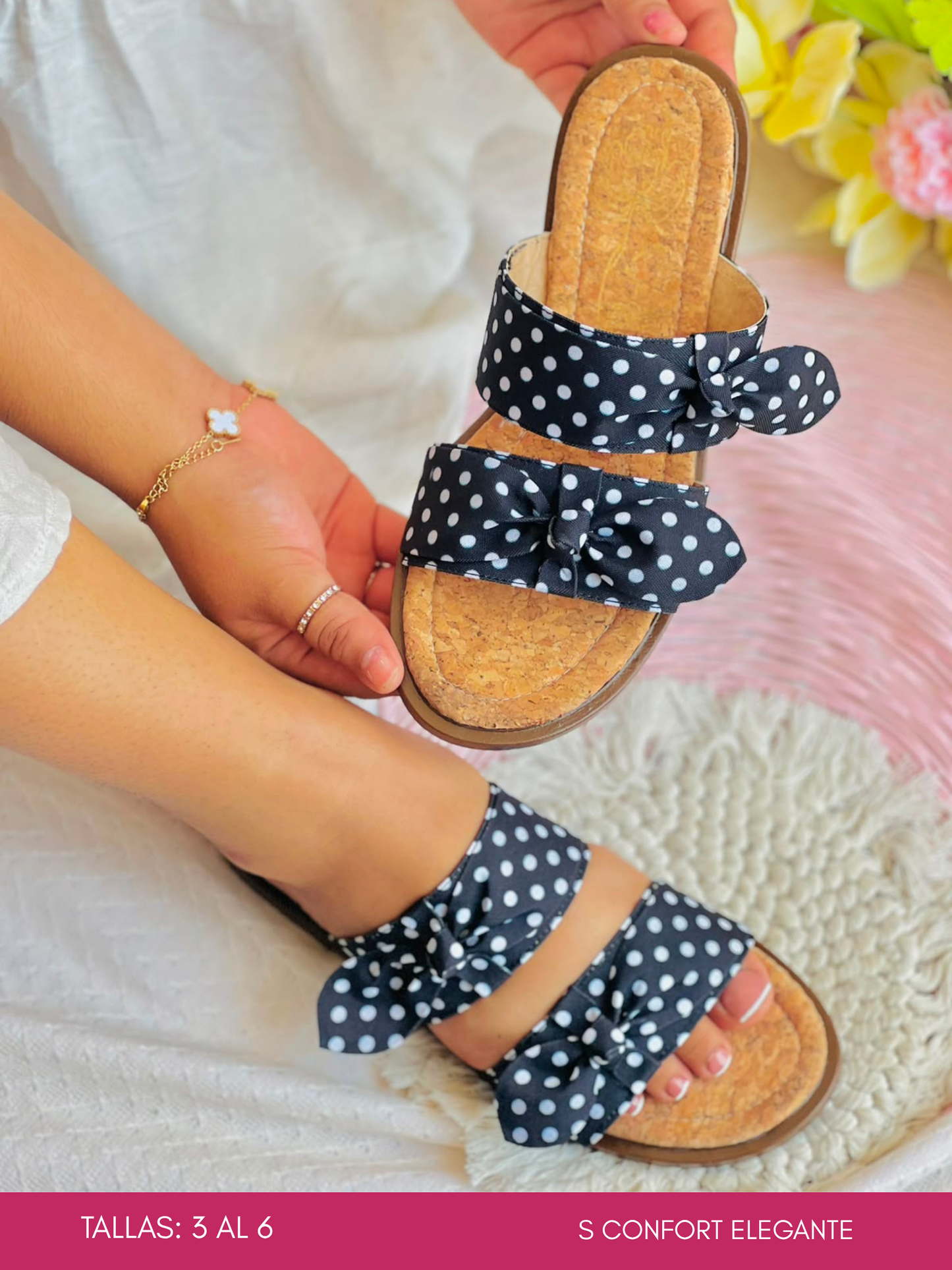 S MOÑOS POLKA NEGRO