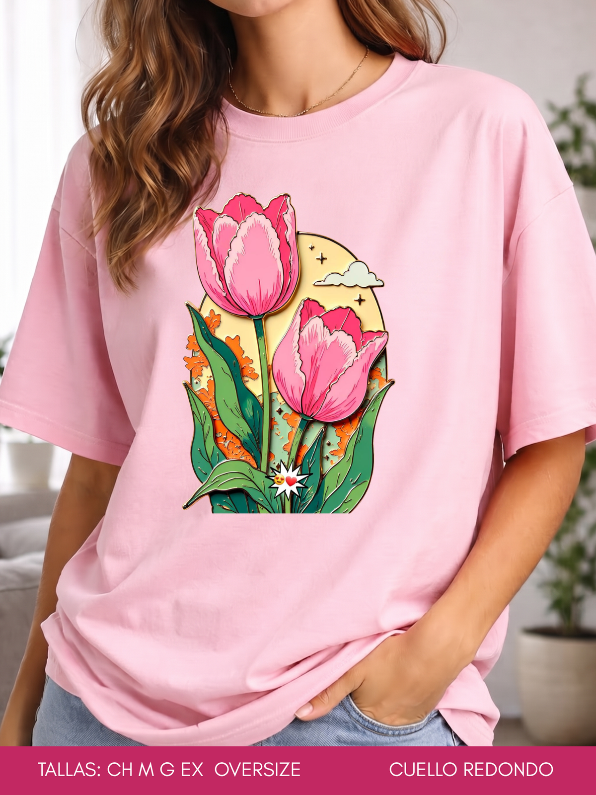 PLAYERA TULIPANES