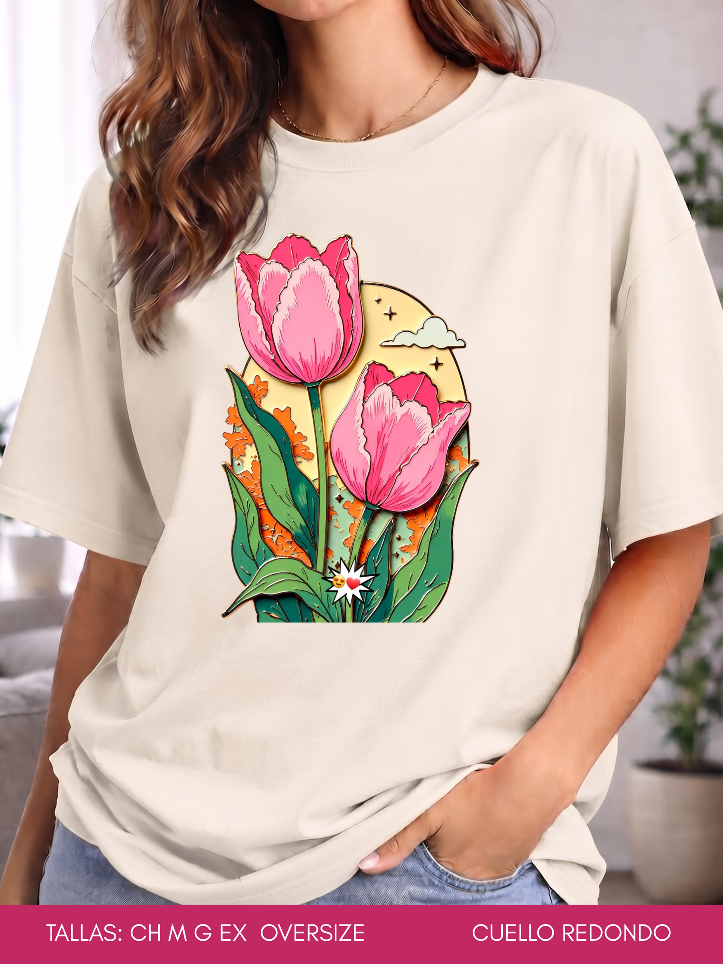 PLAYERA TULIPANES