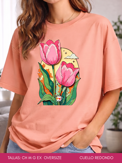 PLAYERA TULIPANES