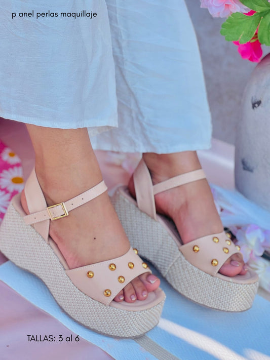 P Anel Perlitas  Maquillaje