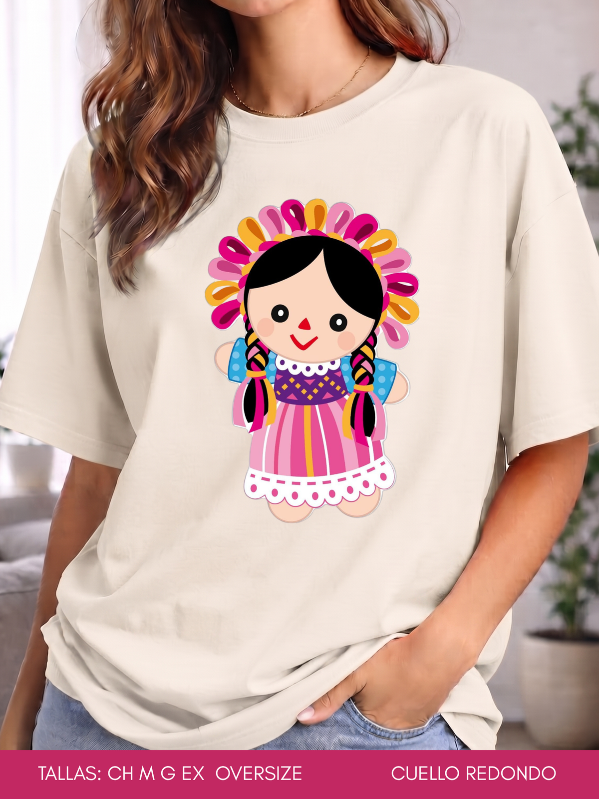 PLAYERA MUÑECA MARIA